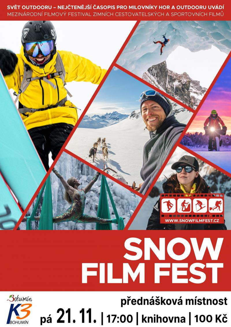 Snow Film Fest zavítá do knihovny K3