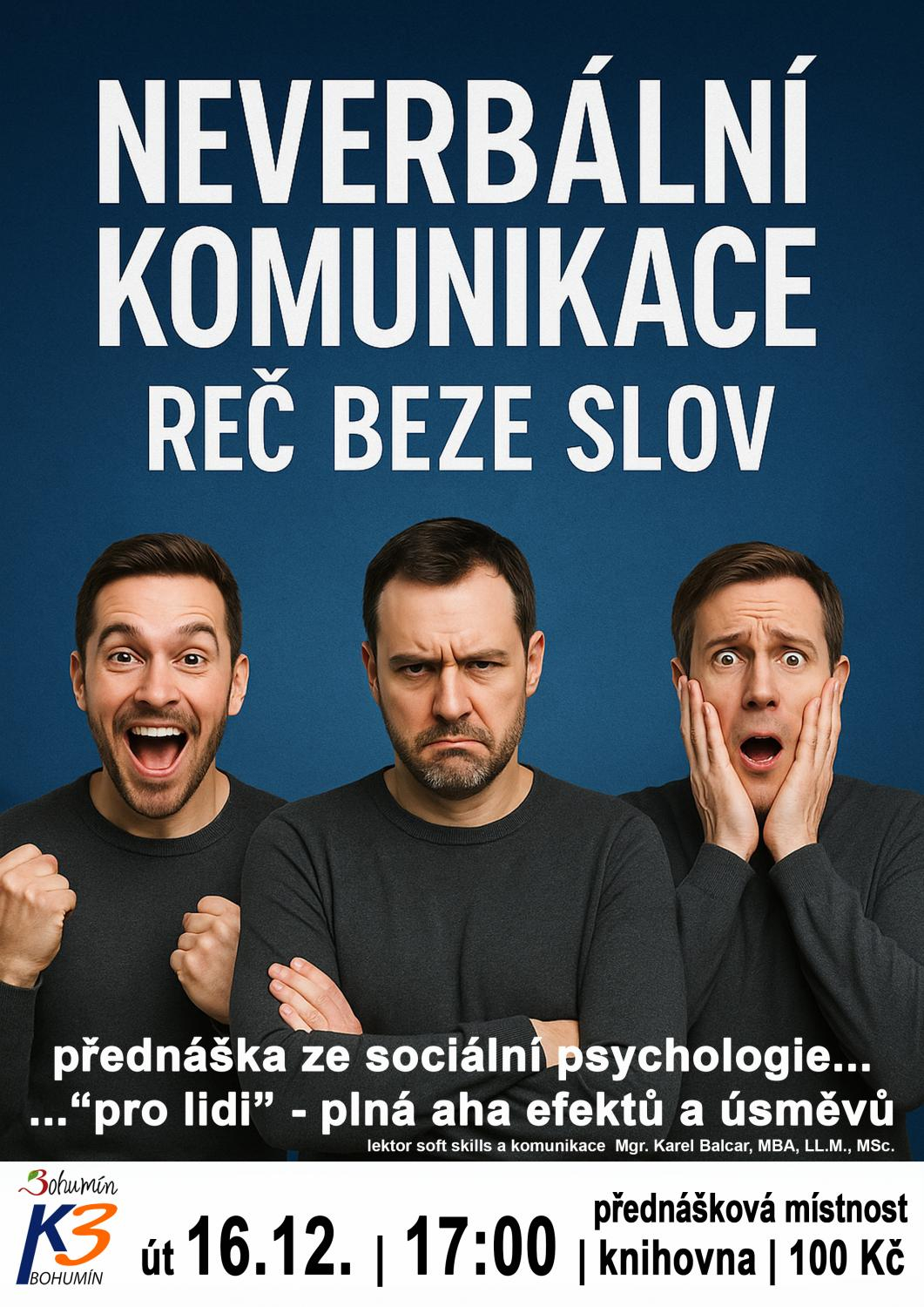 Workshop: Neverbální komunikace
