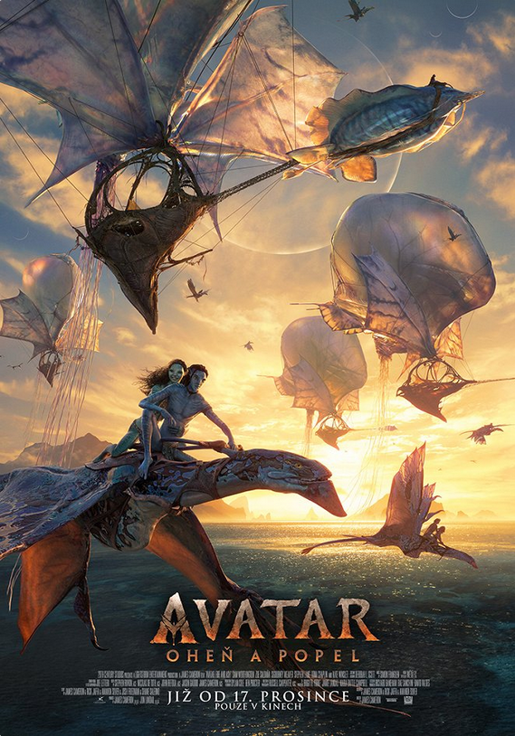 Filmové představení: Avatar: Oheň a popel