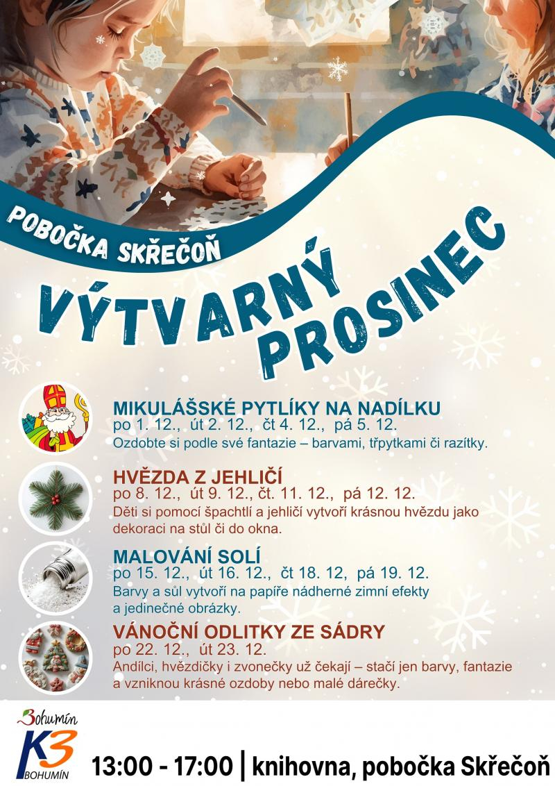 Výtvarná dílna: Odlitky ze sádry
