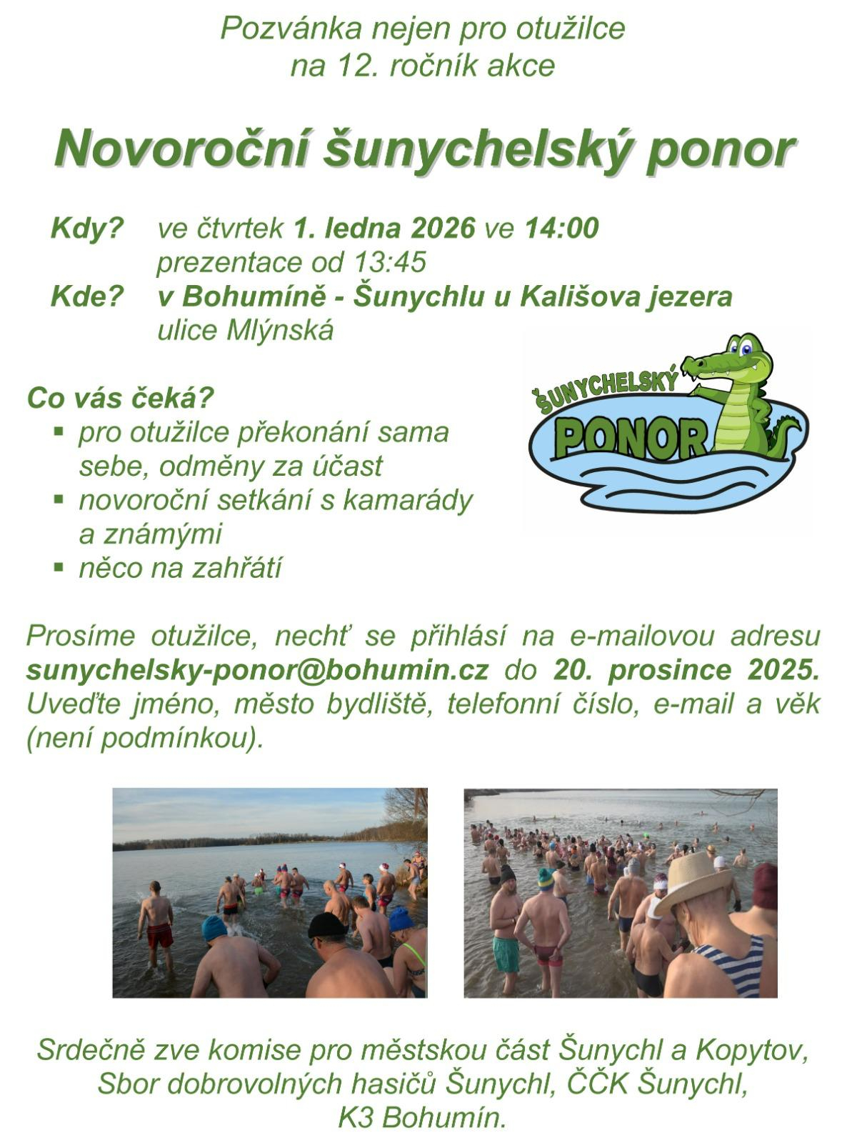 Novoroční ponor na Kališoku