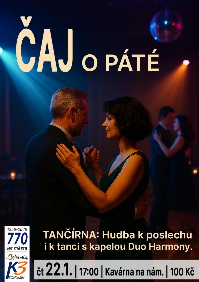 Tančírna na Kavárně: Čaj o páté