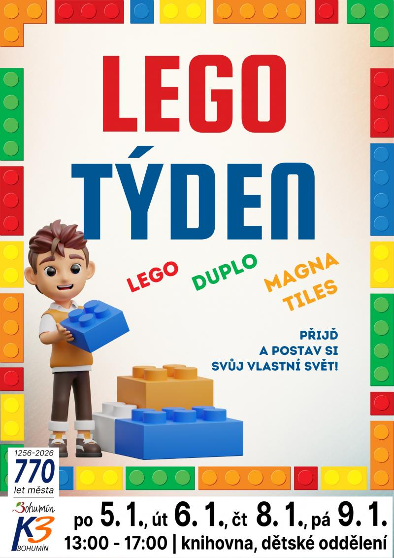 Workshop pro děti: Lego týden