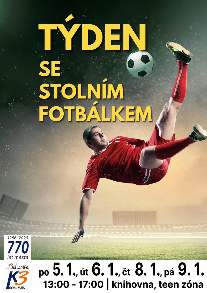 Pro děti: Týden se stolním fotbálkem