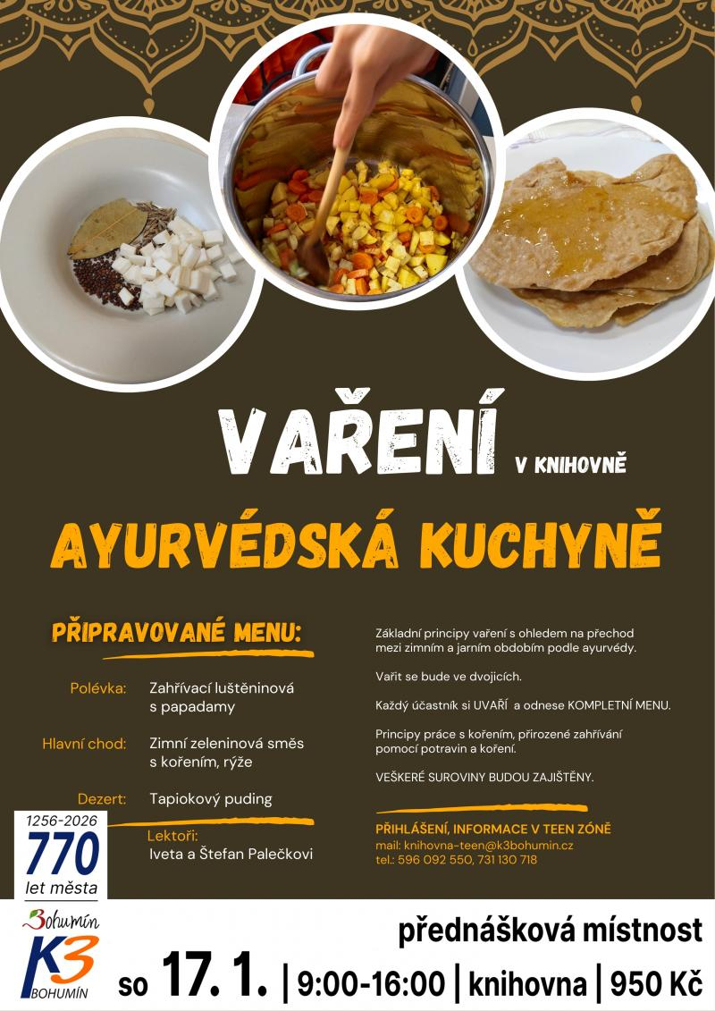 Workshop: Ayurvédská kuchyně