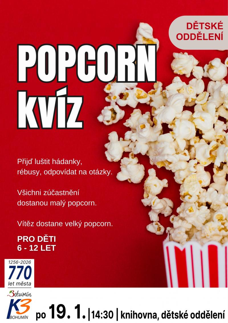 Akce pro děti: Popcorn kvíz