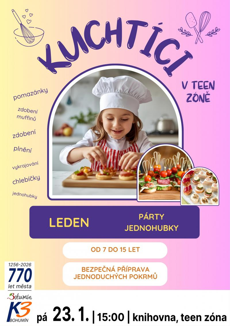Workshop pro děti: Kuchtíci