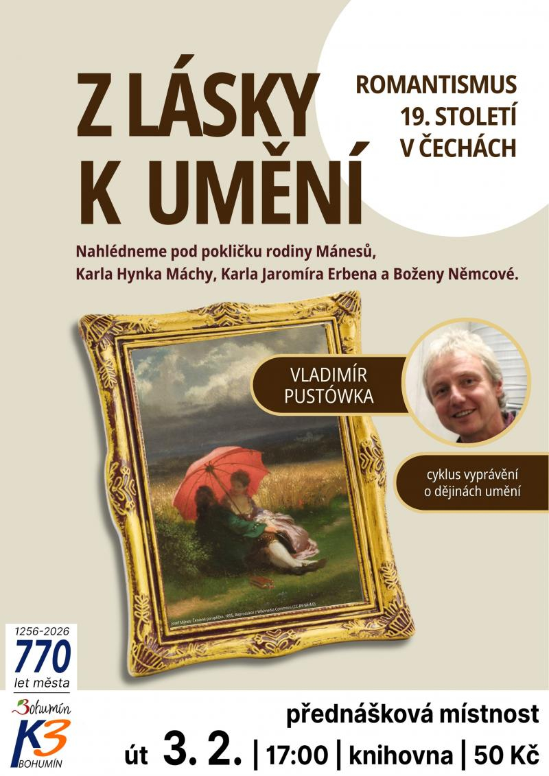 Přednáška: Z lásky k umění