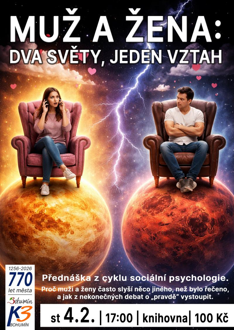 Přednáška: Dva světy, jeden vztah