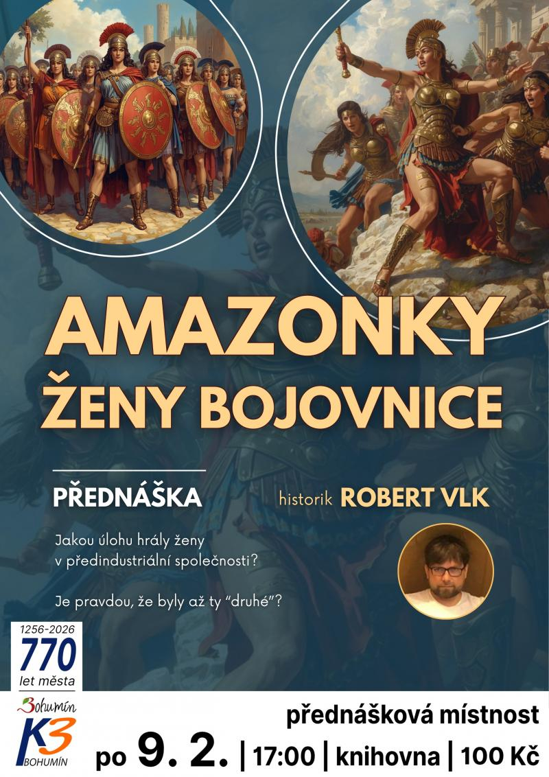 Přednáška: Amazonky - ženy bojovnice