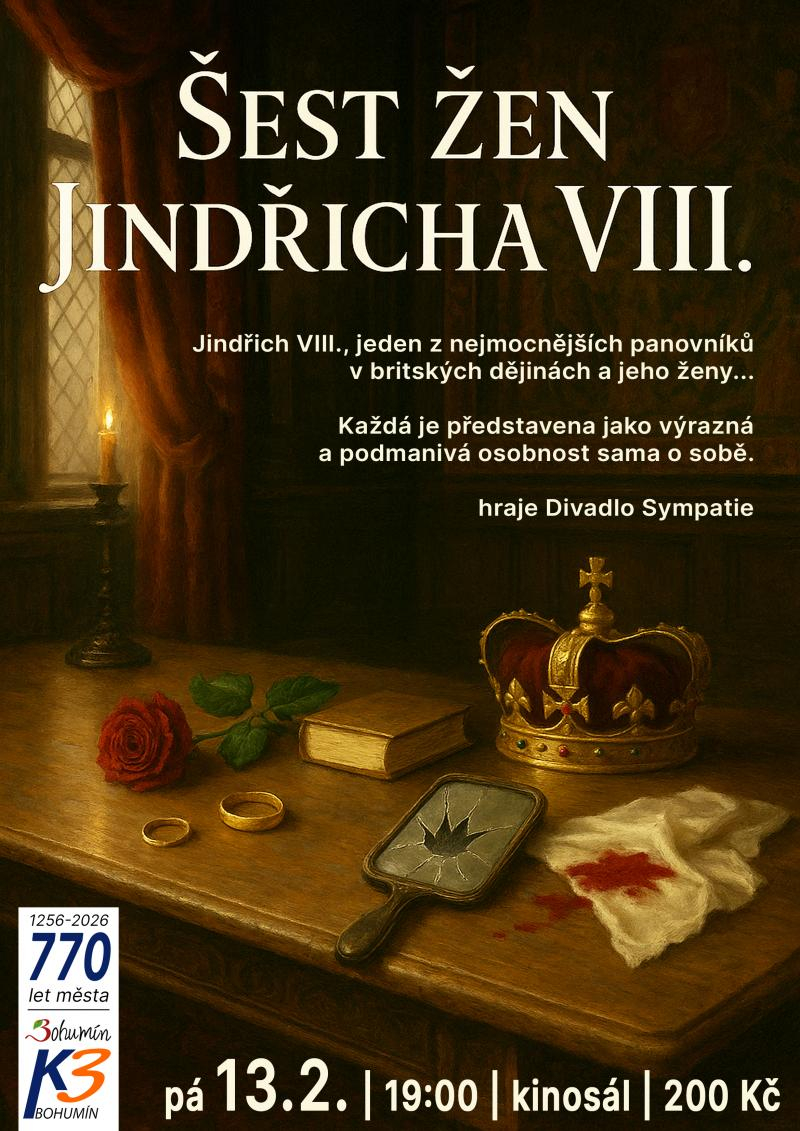 Divadlo: Šest žen Jindřicha VIII.
