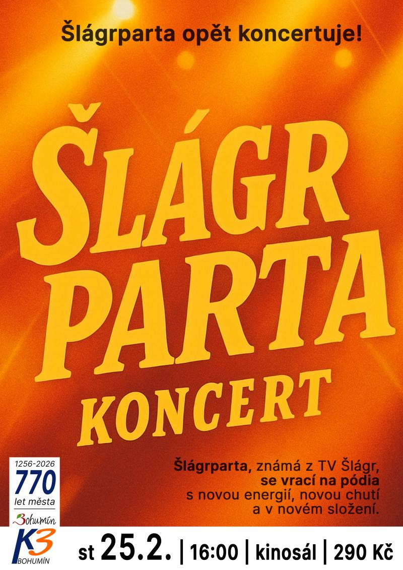 Koncert: Šlágr parta se vrací