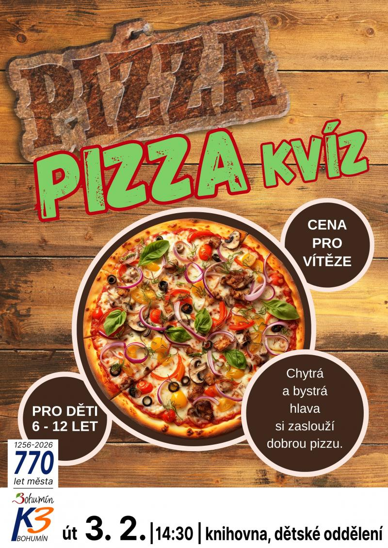 Akce pro děti: Pizza kvíz