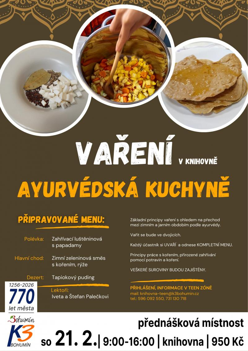 Workshop: Ayurvédská kuchyně