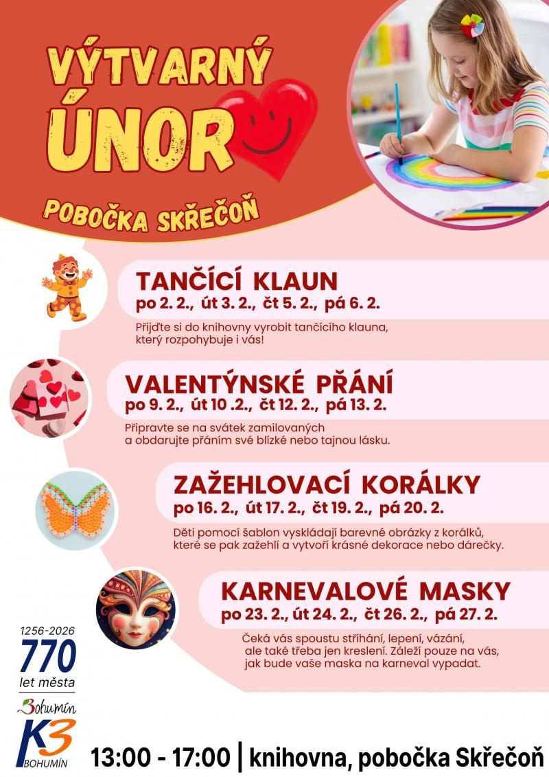 Výtvarná dílna: Karnevalové masky