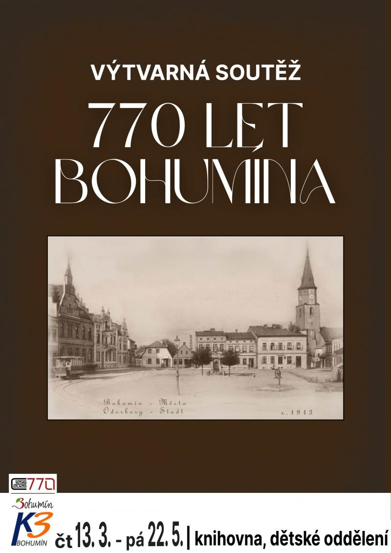 Výtvarná soutěž - 770 let Bohumína