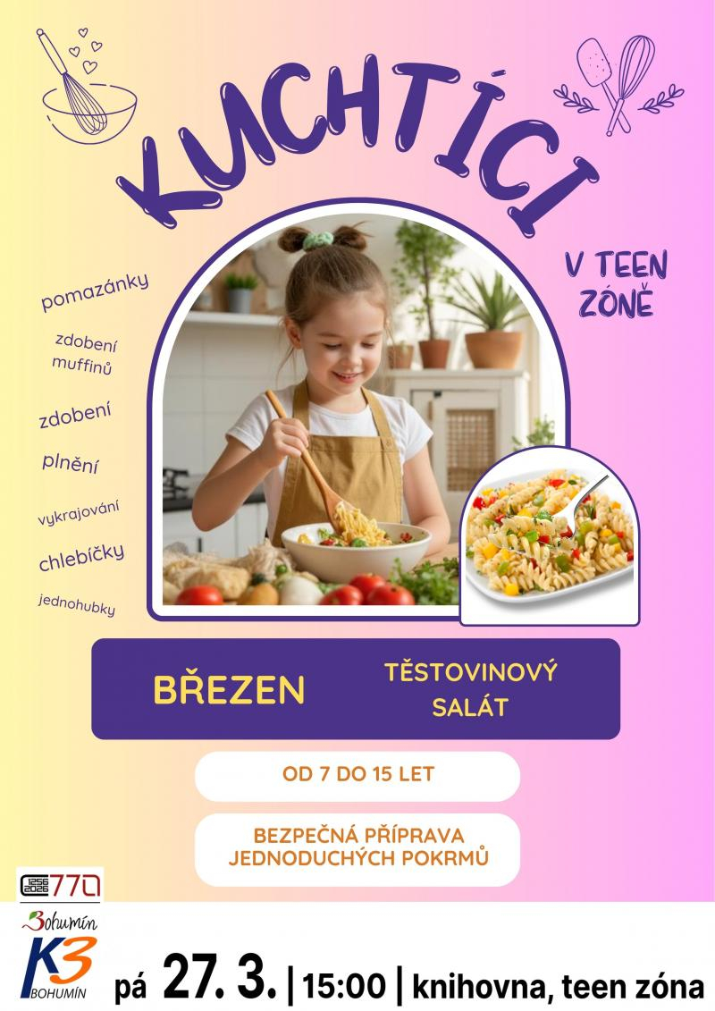 Workshop pro děti: Kuchtíci