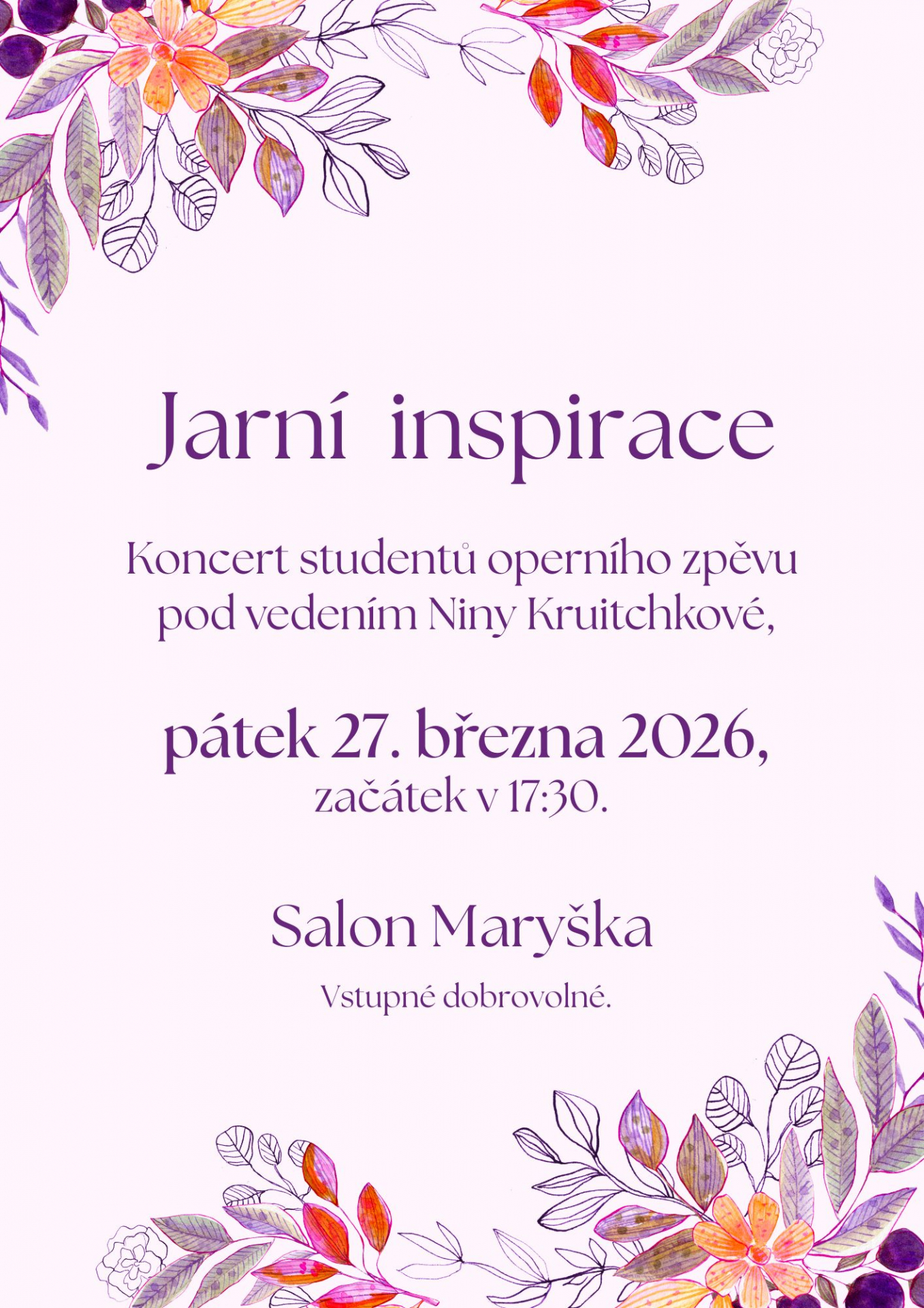 Koncert: Jarní inspirace