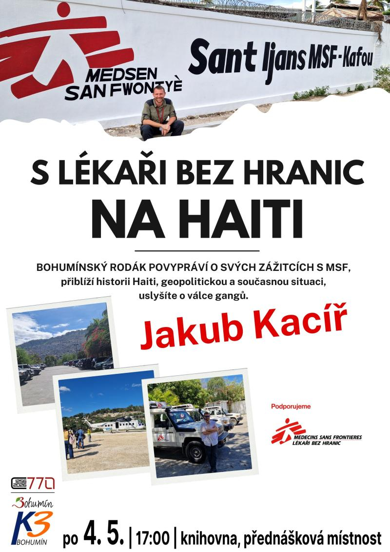 Beseda: S lékaři bez hranic na Haiti