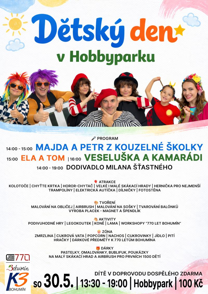 Dětský den v Hobby parku