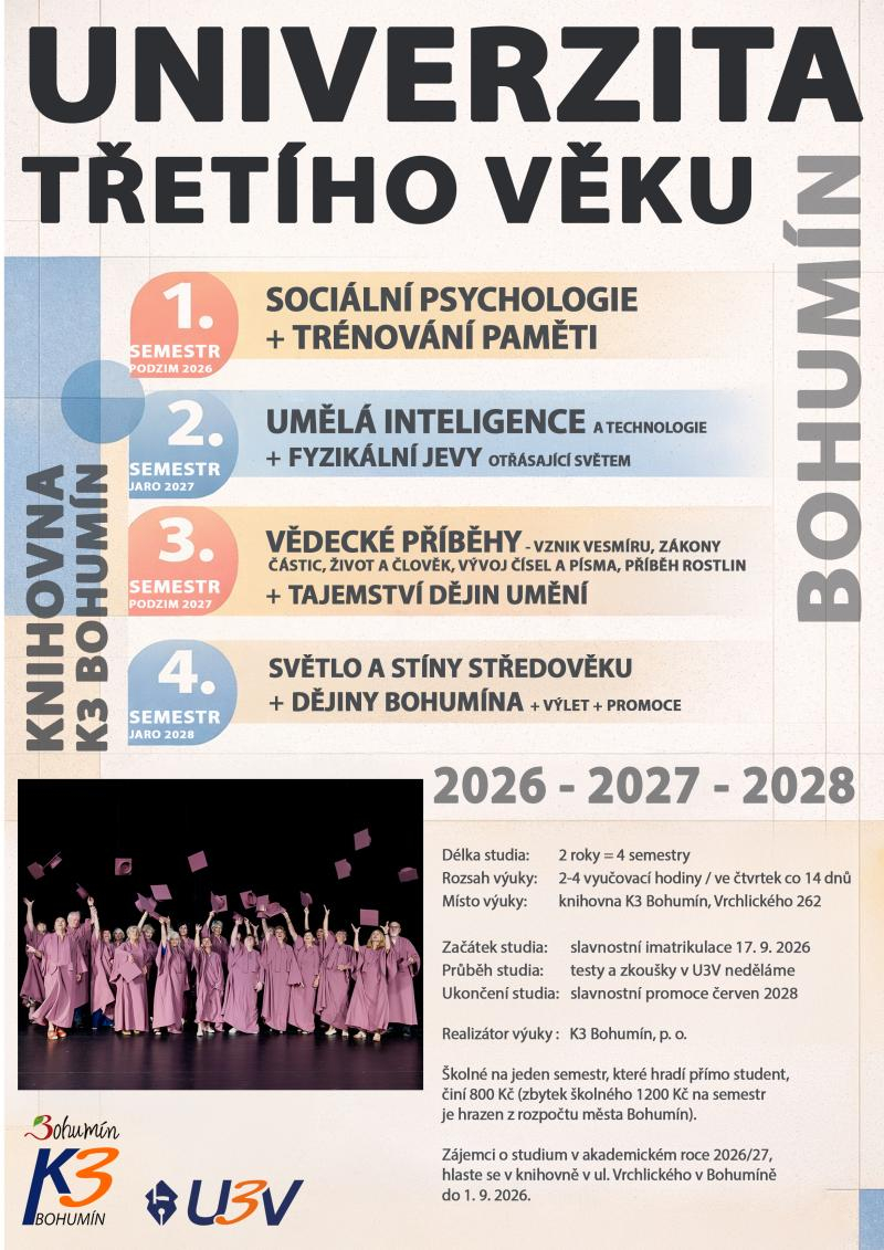 Univerzita třetího věku otevírá brány