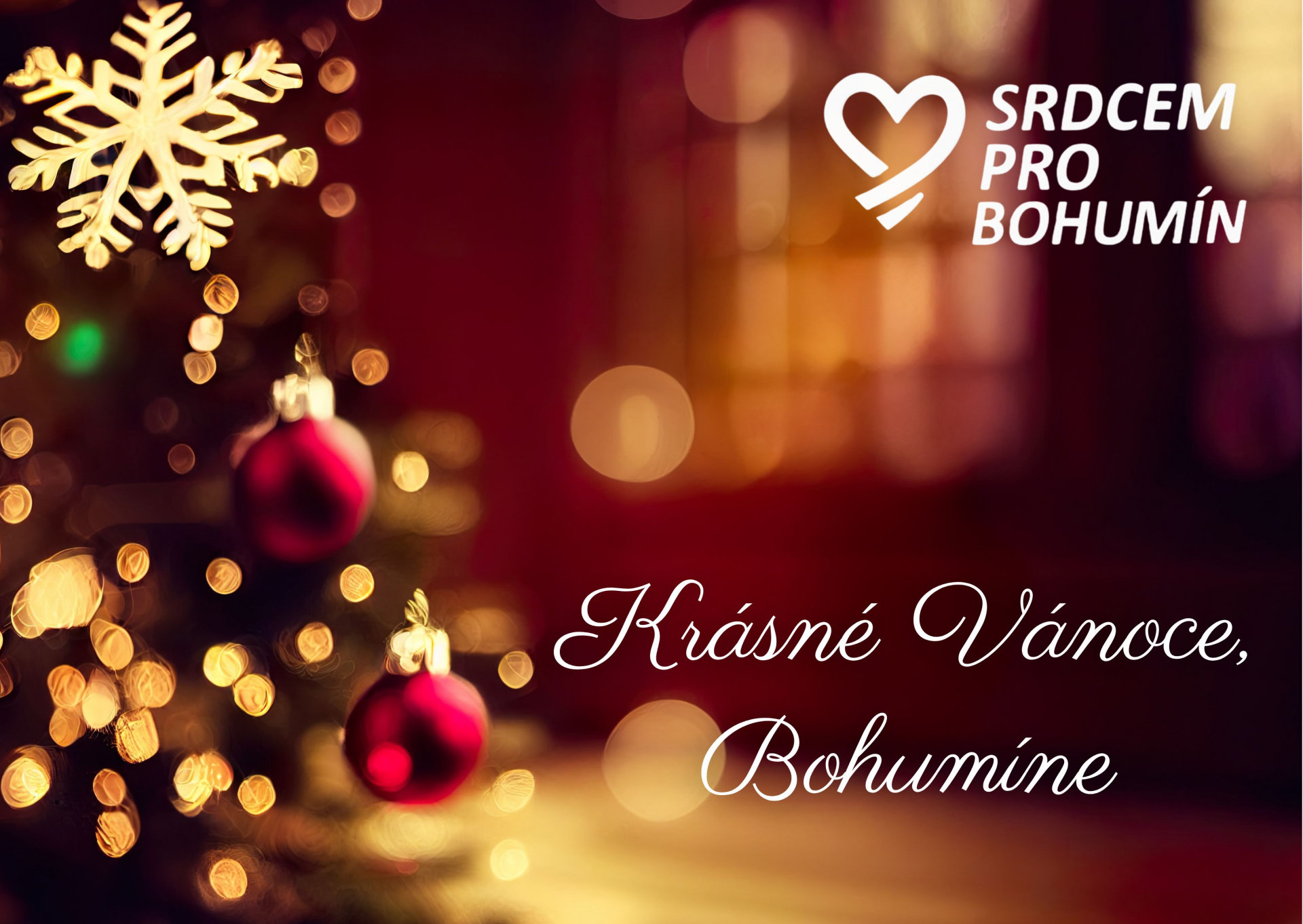 Přejeme všem obyvatelům města i jejich nejbližším krásné Vánoce