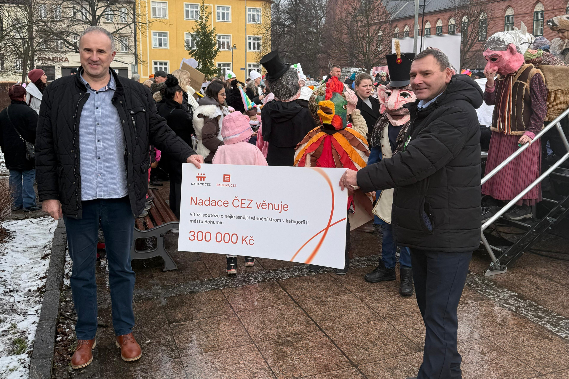 Bohumín zvítězil v soutěži o nejhezčí vánoční strom. Děkujeme za 890 hlasů