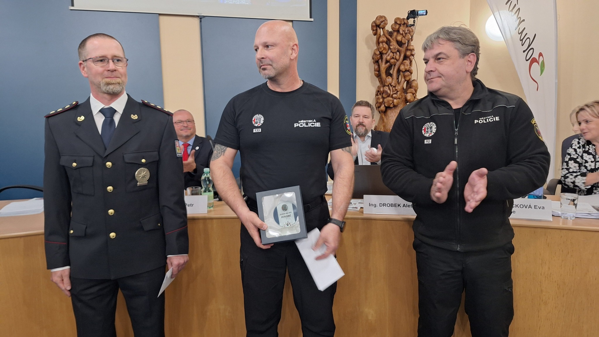 Bohumínským strážníkem roku 2025 je Petr Dinič z Dolní Lutyně