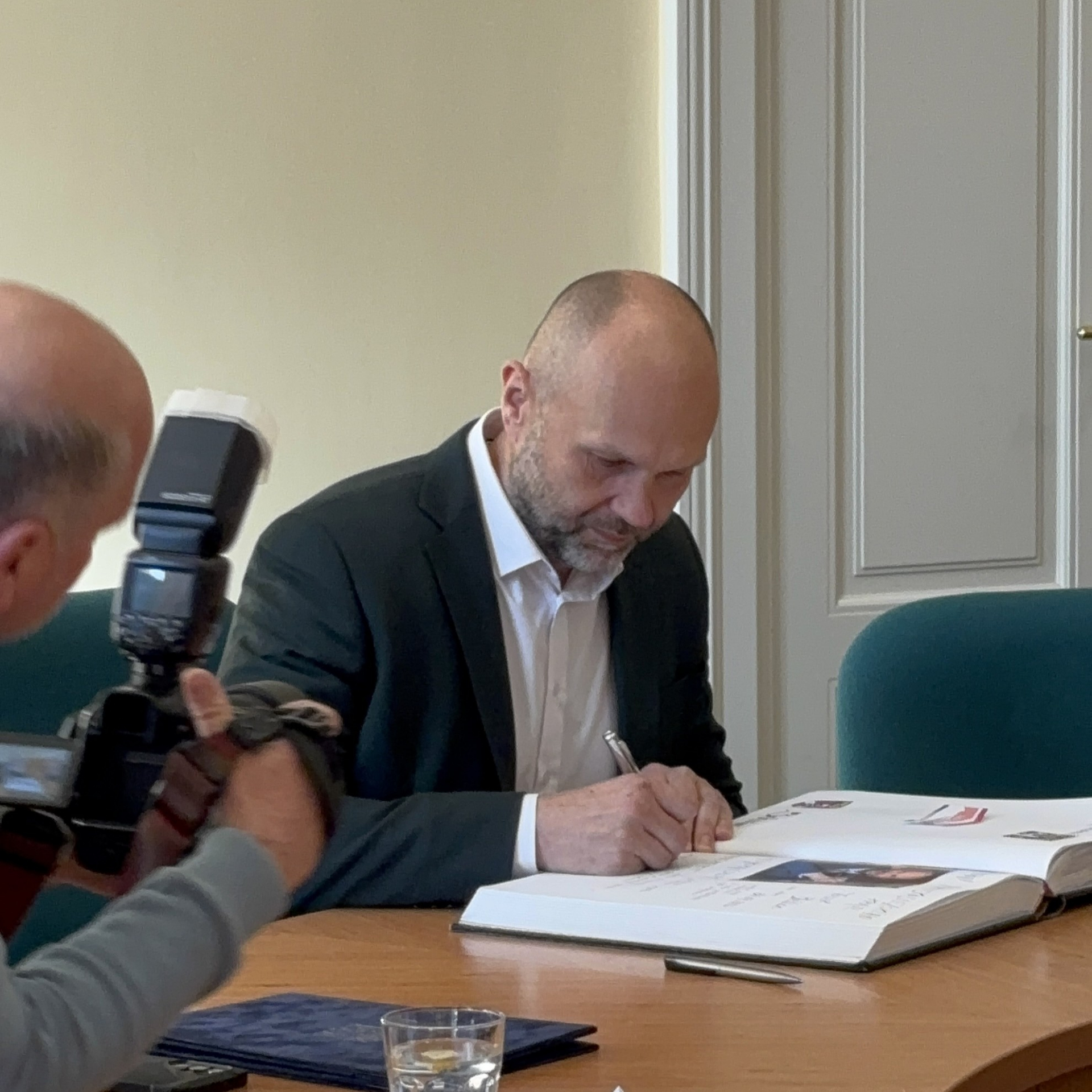 Hejtman kraje Josef Bělica podepsal v Bohumíně memorandum
